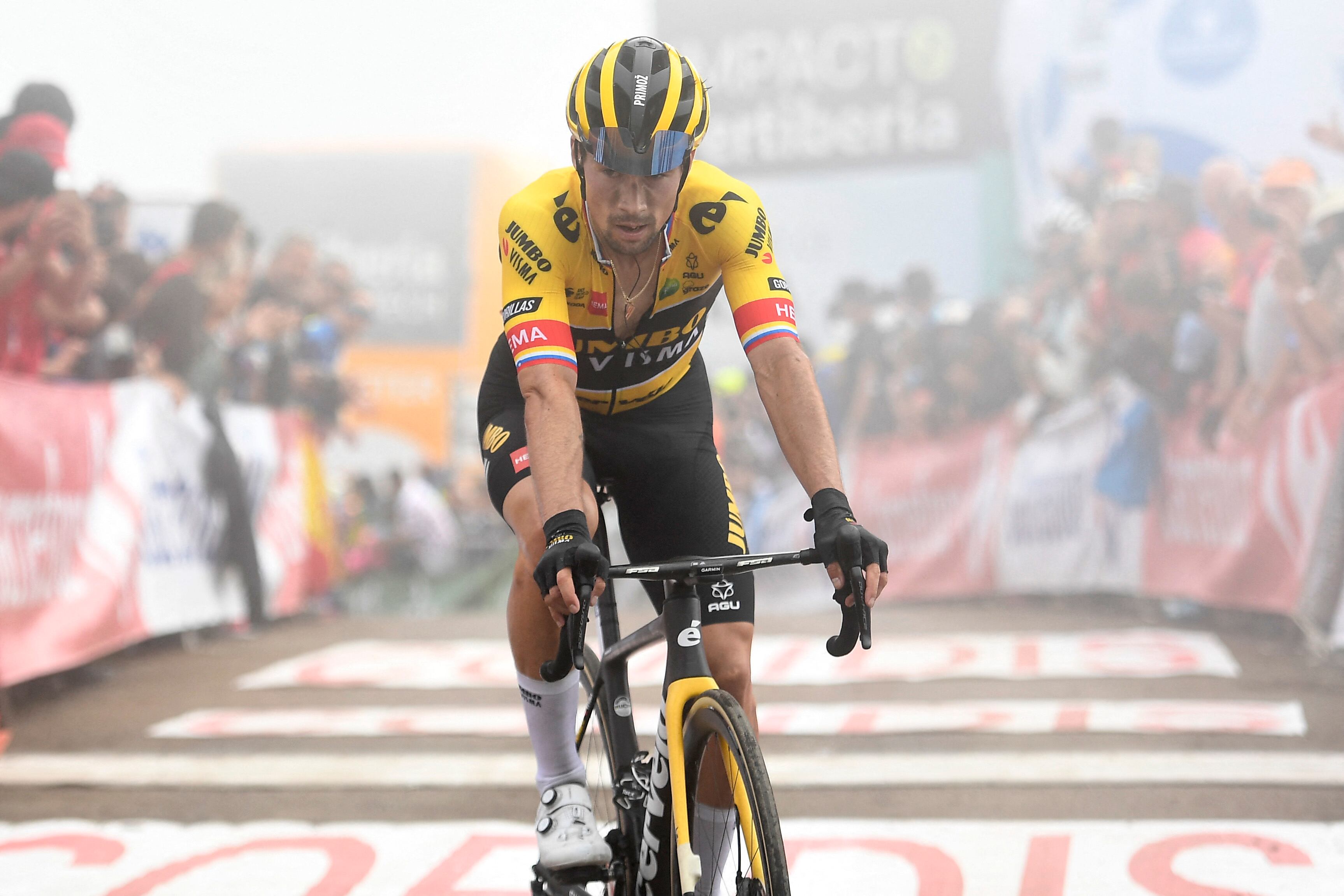 El esloveno marcha tercero en la clasificación general.