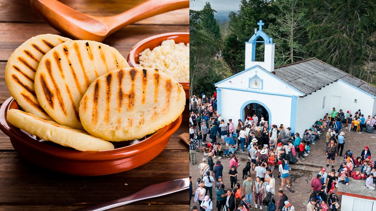 Este pueblo, de origen boyacense, es uno de los más representativos por su calidad de arepas.