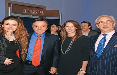 Cayetana Valencia, Paulo Laserna, Natalia Gómez y Juan Carlos Pastrana.