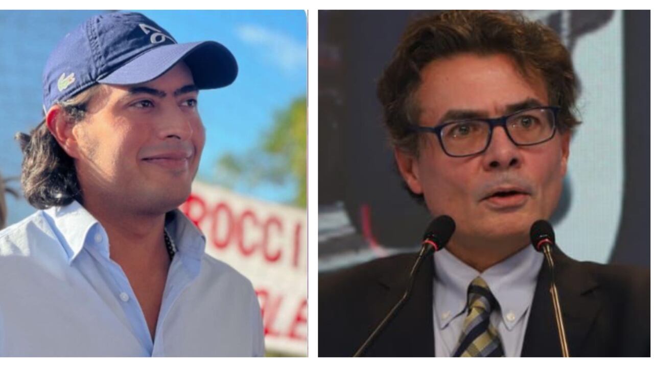 Nicolás Petro y Alejandro Gaviria