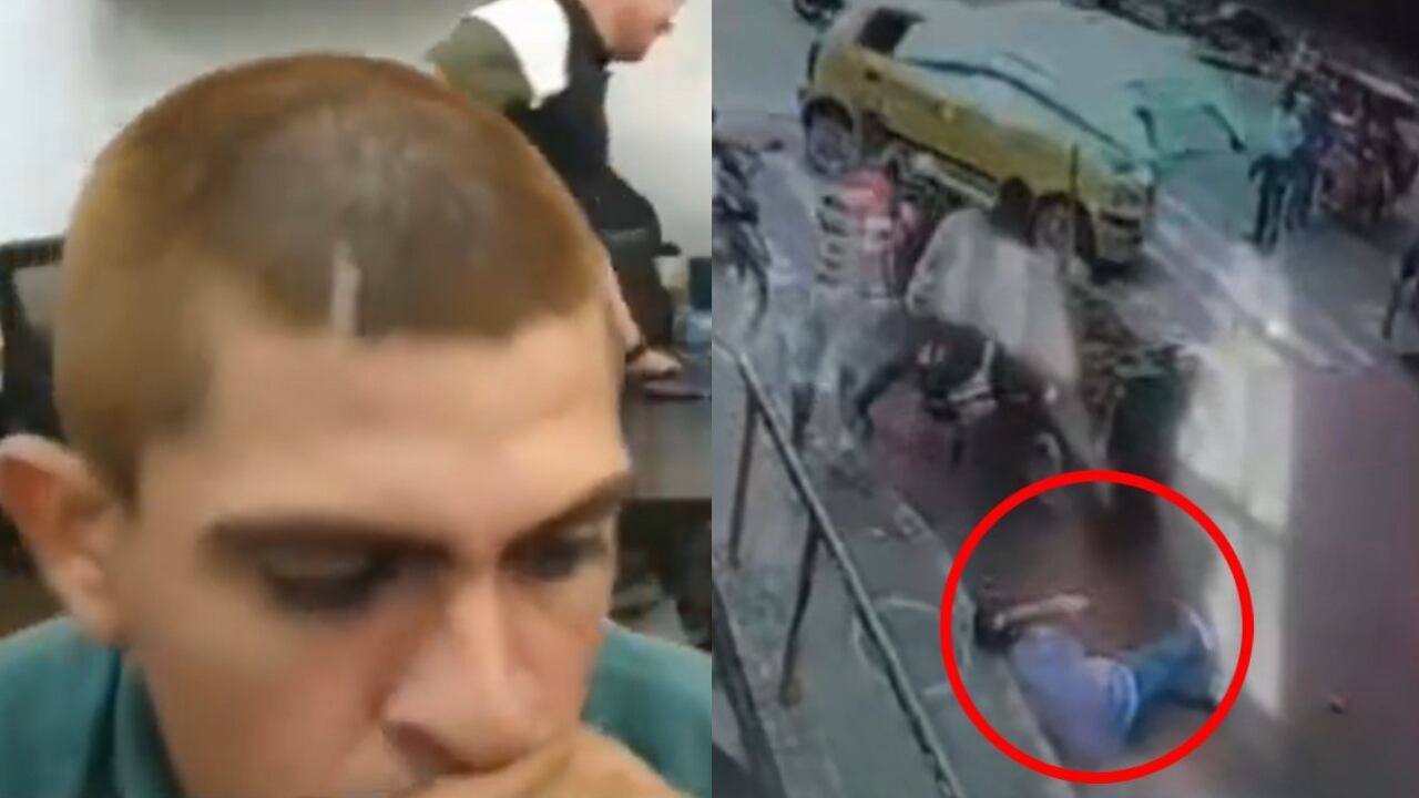 El hombre se entregó a las autoridades.