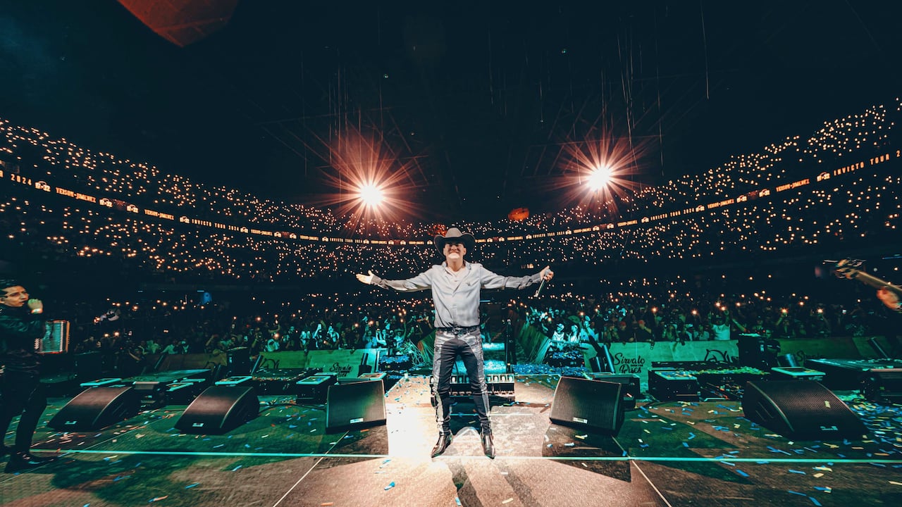 Yeison Jiménez en su segunda noche en el Movistar Arena