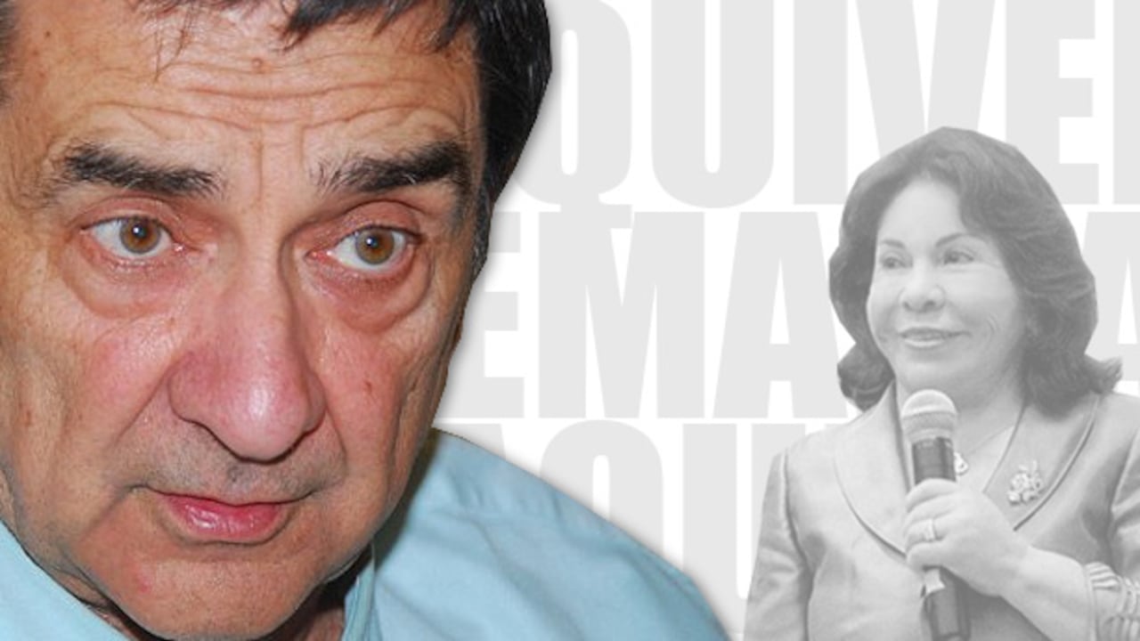 Héctor Navarro (izq.) cree que María Luisa Piraquive (der.) cometió 13 delitos.