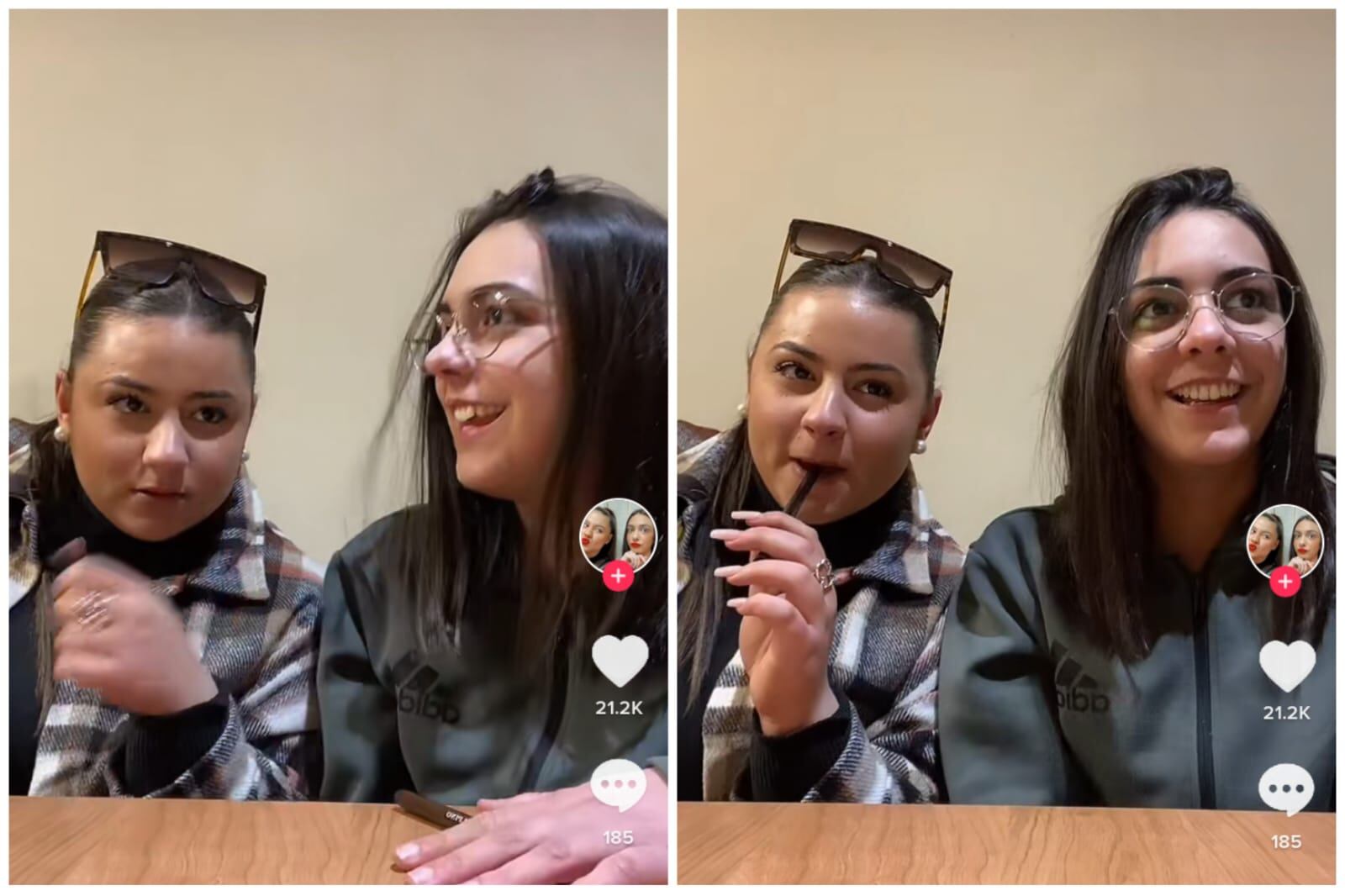 Tiktokers Natalia y Paula