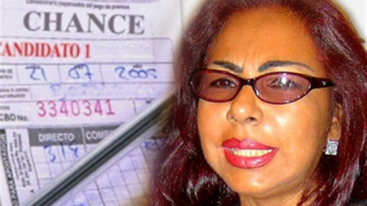 La empresaria del chance Enilce López, alias 'La Gata'.