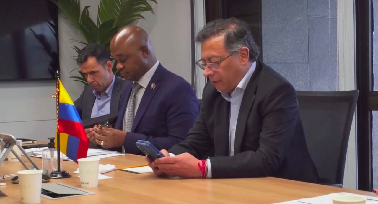 El presidente Gustavo Petro sostuvo reuniones con la CAF y el presidente del G20 este domingo, 17 de noviembre.
