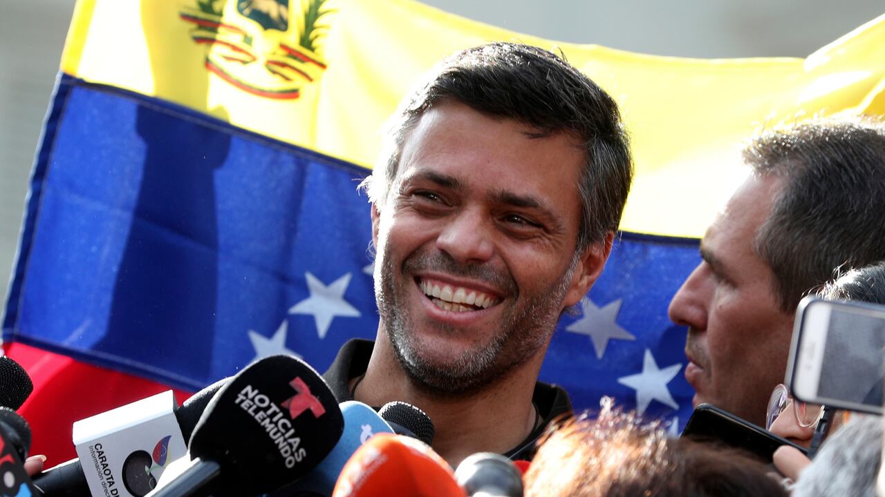 Leopoldo López el 2 de mayo de 2019