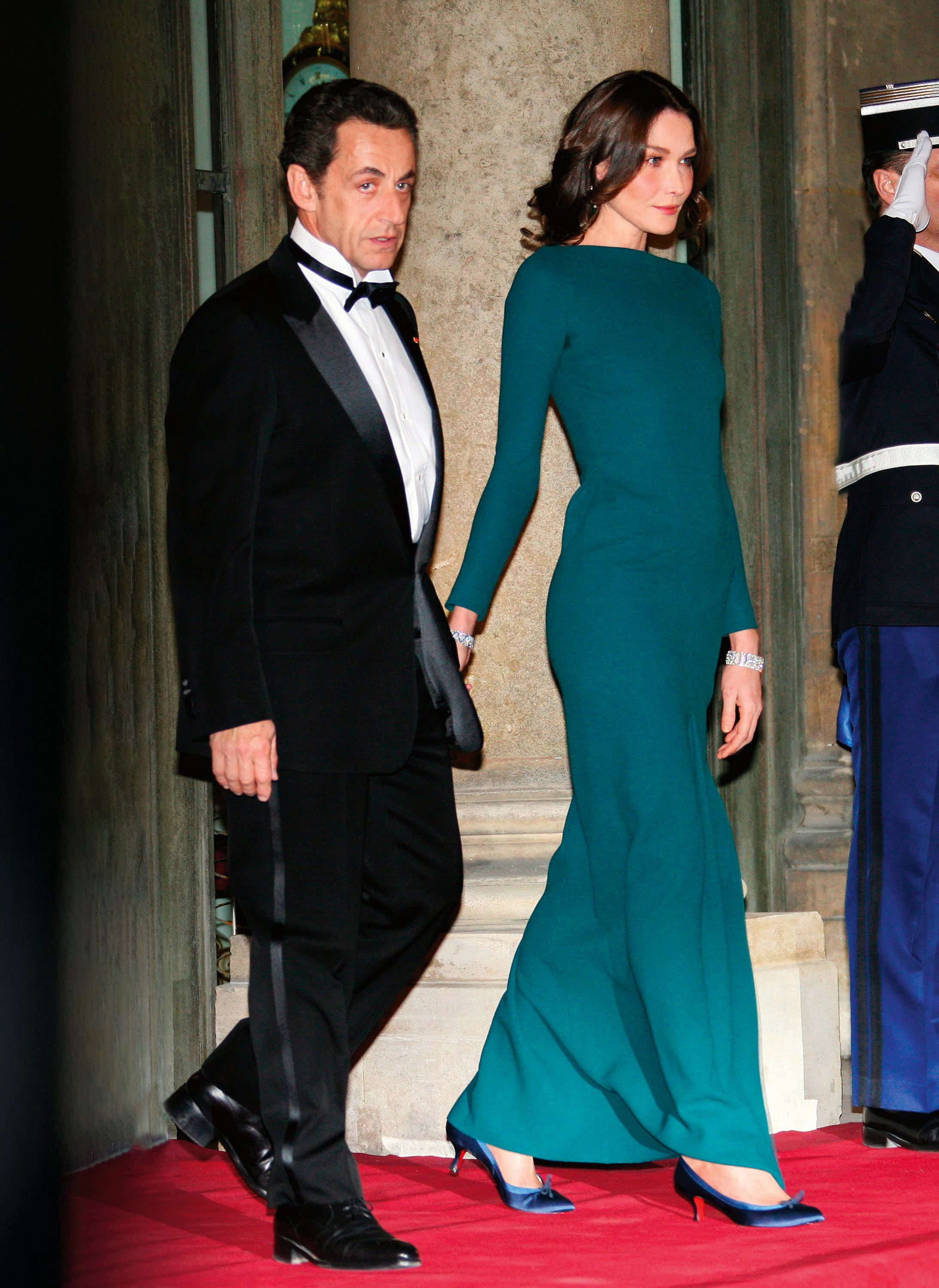 Nicolás Sarzkozy y Carla Bruni.