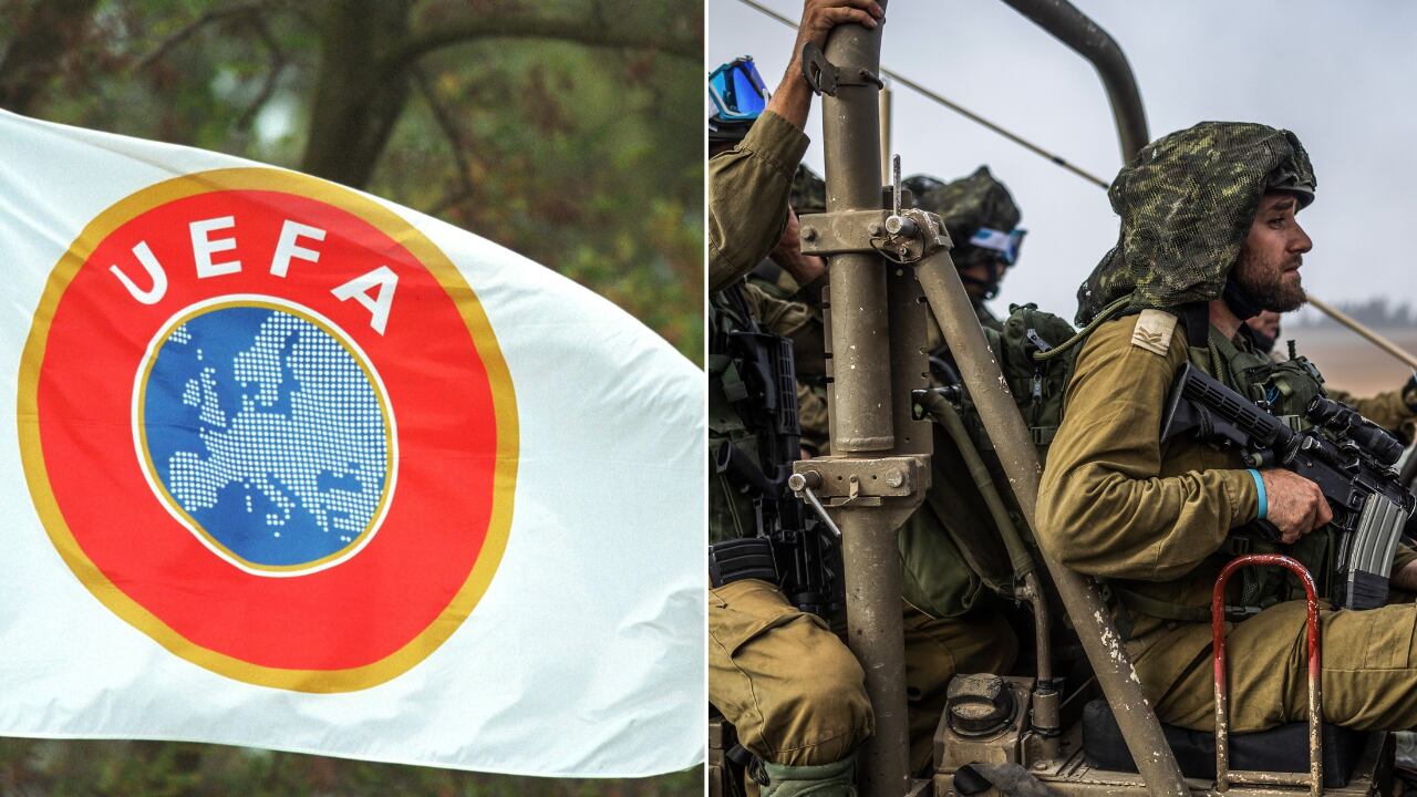 UEFA toma medidas frente a la situación que vive Israel.