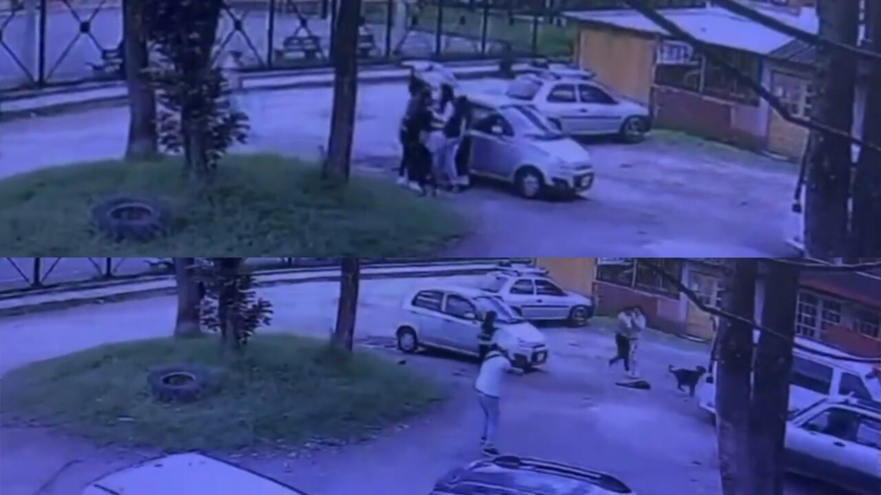 Captura de video de lugar donde se produjo el hecho en el que murió Juan Felipe Rincón, hijo del general William Rincón