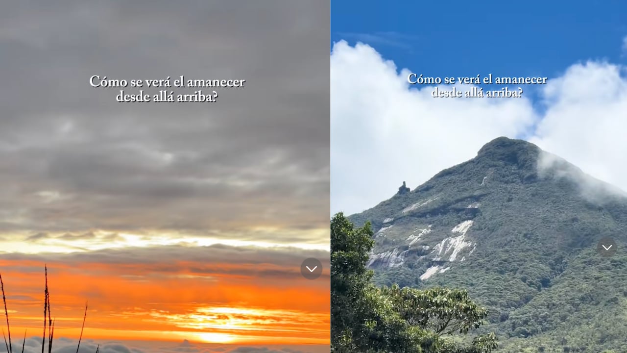 Los cerros de Antioquia desde donde se puede ver un espectacular amanecer.