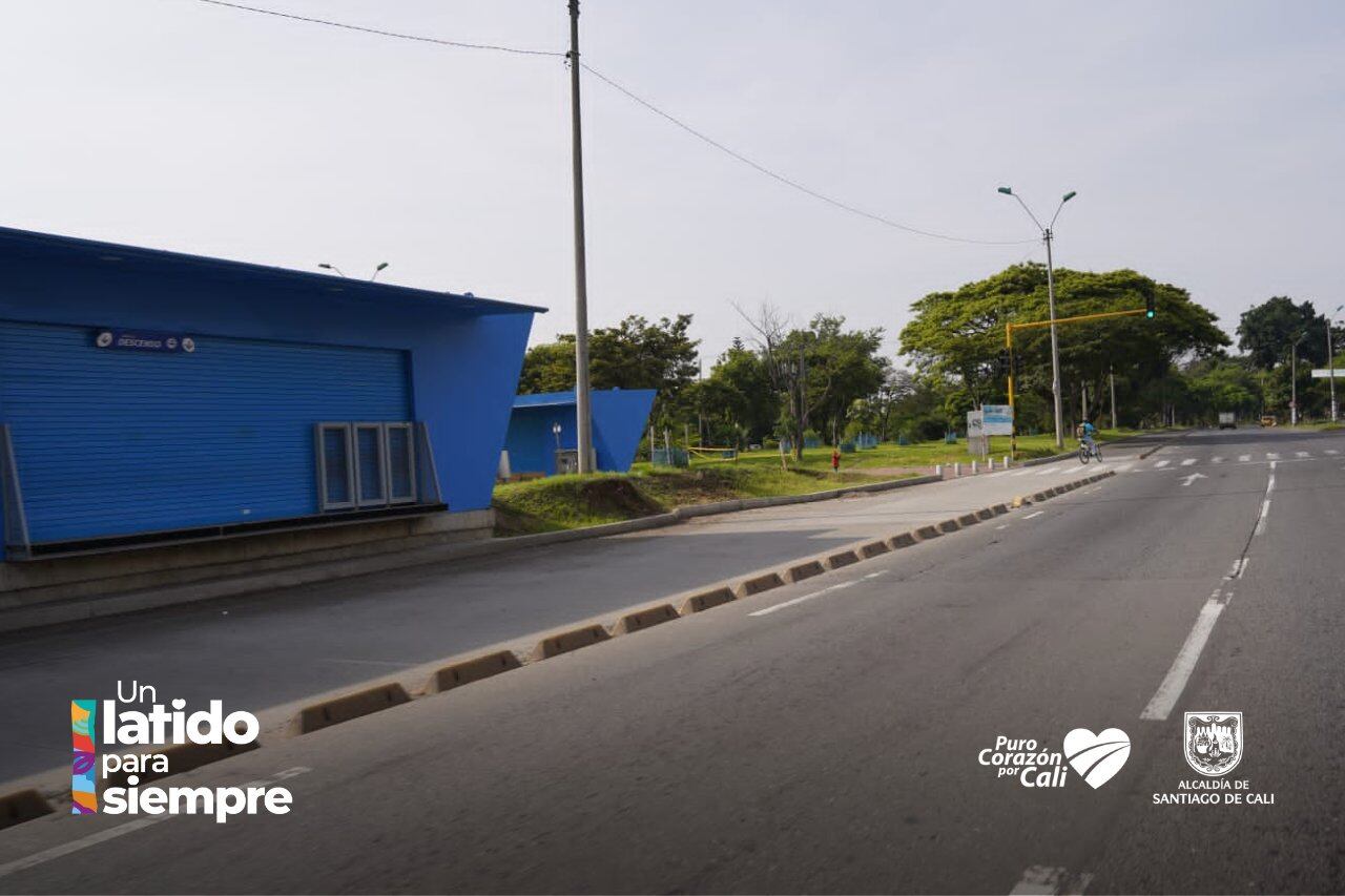 Así lucen las calles de Cali en el día sin carro.