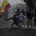Esmad despejando las entradas a la Corte
Protestas