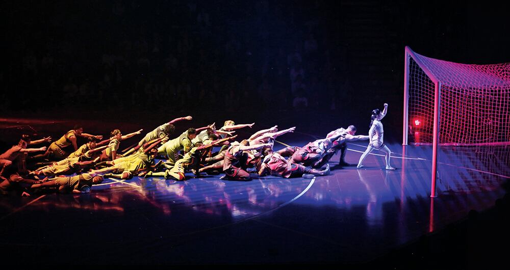 El Circo del Sol se presenta por estos días en Bogotá.