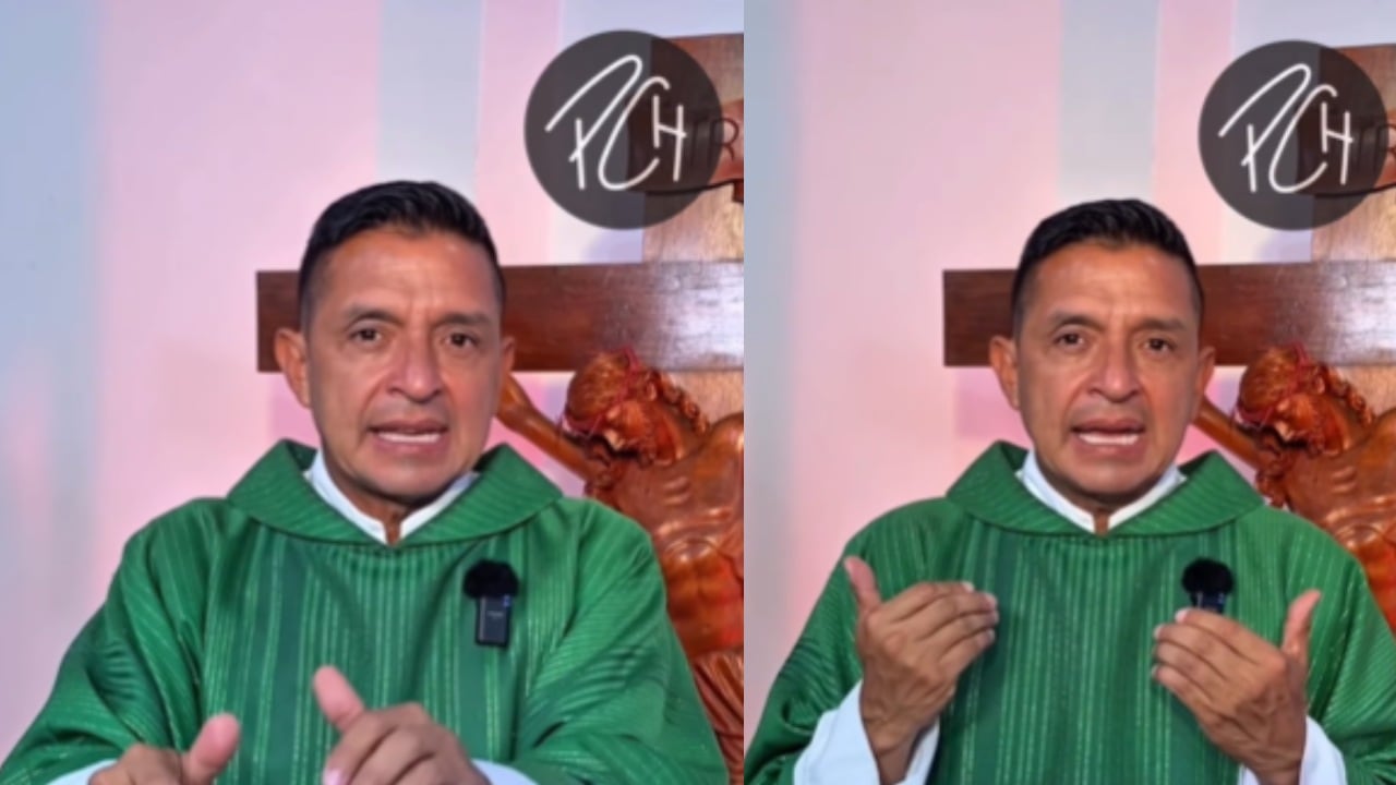 Padre Chucho denunció compleja situación.