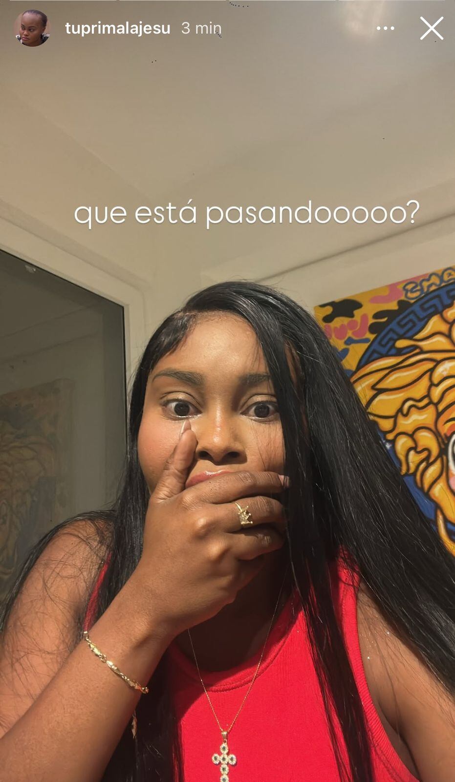 Así reaccionó La Jesuu a su reintegro en 'La casa de los famosos'.