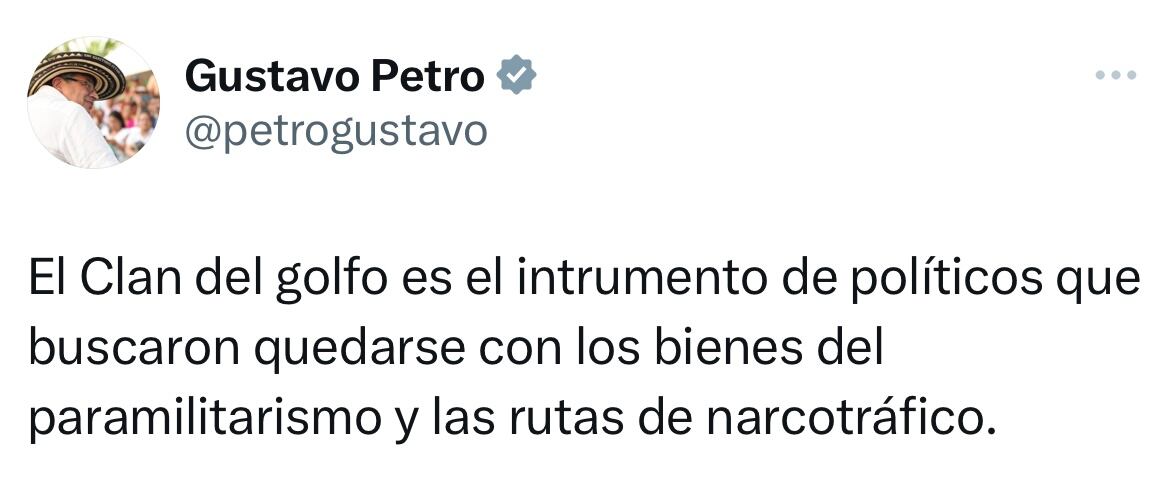 Mensaje presidente Gustavo Petro