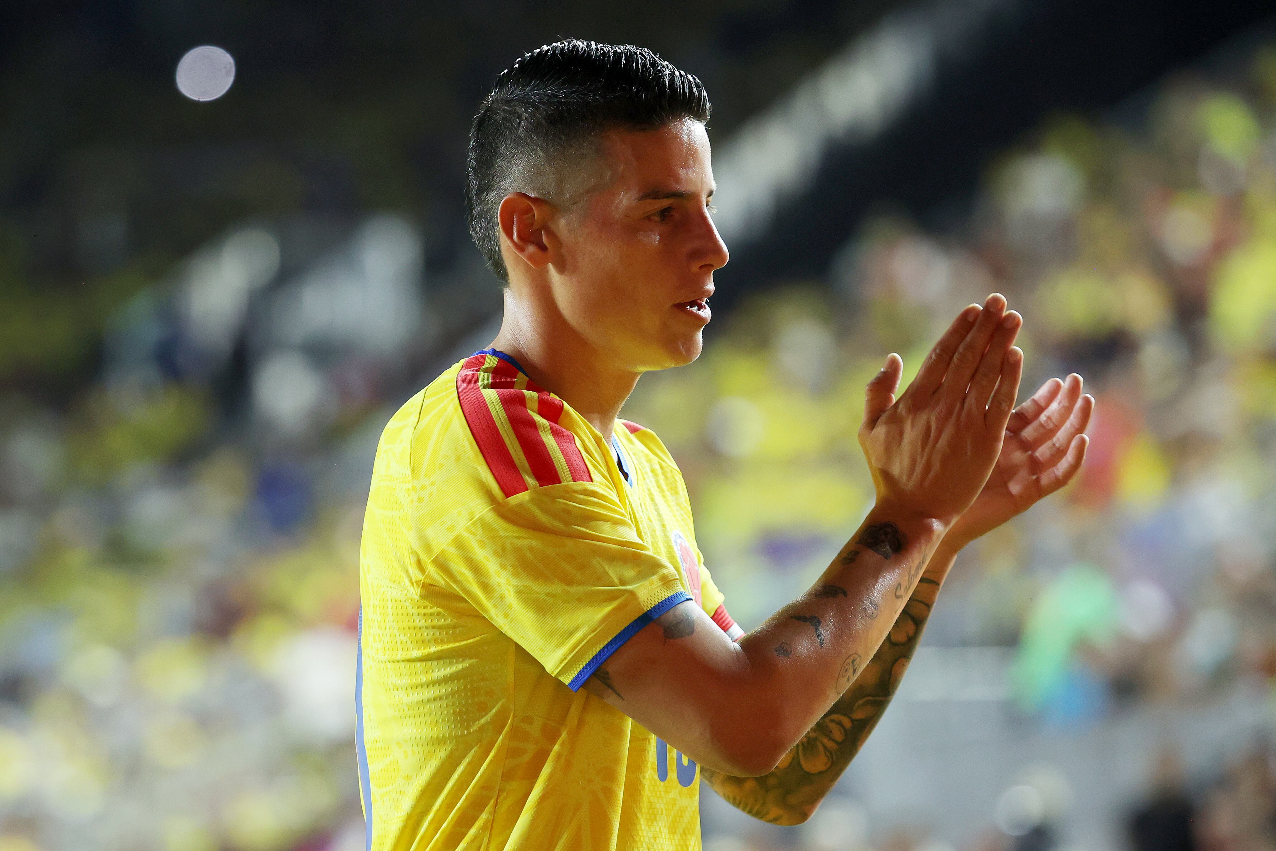 James Rodríguez jugará su tercera Copa del Mundo con la Selección Colombia.