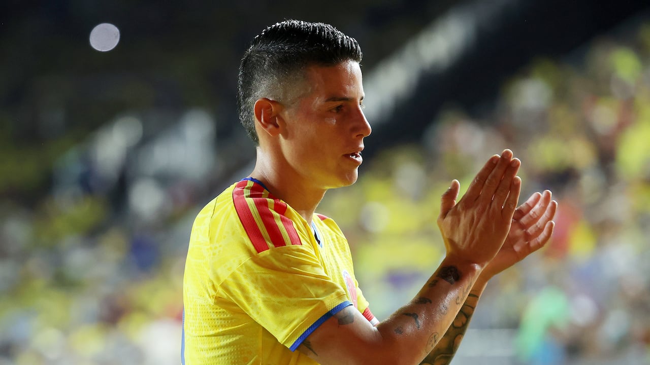 James Rodríguez jugará su tercera Copa del Mundo con la Selección Colombia.