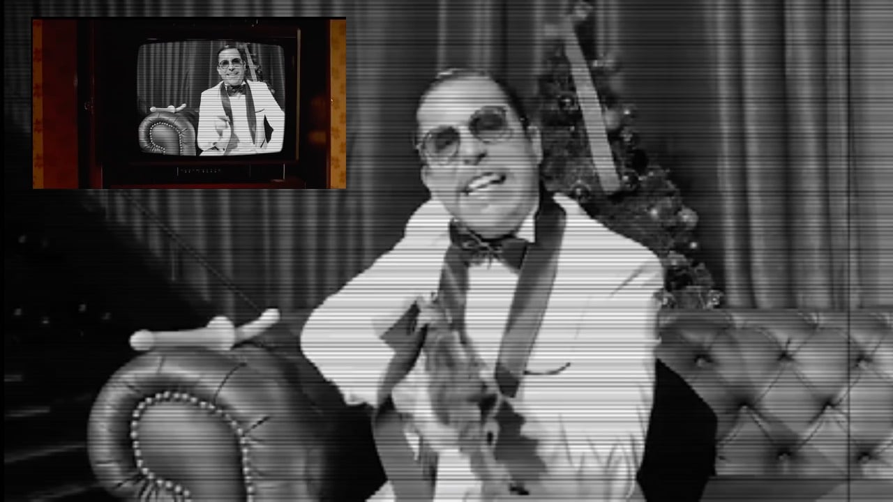 Alejandro Riaño interpretando a 'Juanpis' recrea la escena icónica de la película Mi pobre angelito