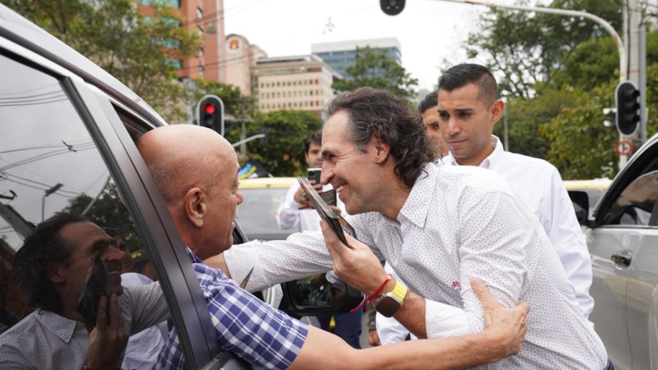 Federico Gutiérrez volvió a salir a las calles de Medellín.