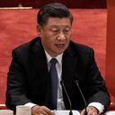 BEIJING, CHINA - OCTOBER 23: Chinese President Xi Jinping speaks at a ceremony marking the 70th anniversary of China's entry into the Korean War, on October 23, 2020 at the Great Hall of the People in Beijing, China. (Photo by Kevin Frayer/Getty Images)