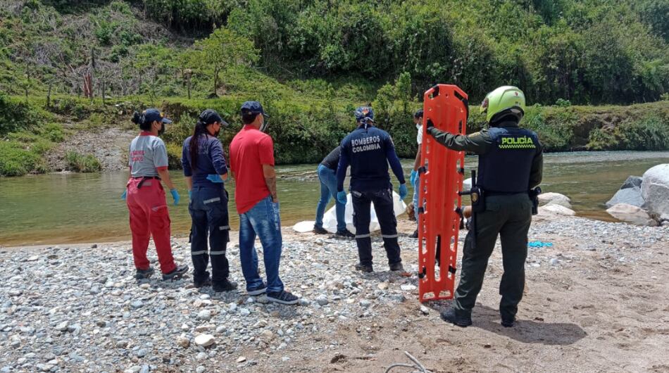 Hallan cadáver con quemaduras en un río de Antioquia. Imagen de referencia.