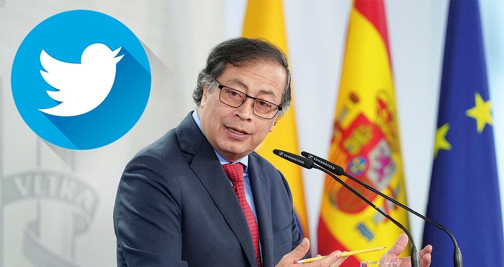 El 39 por  ciento de los mensajes de Petro en Twitter tienen una connotación negativa, el 38 por ciento son positivos y el 23 por ciento son neutros. 