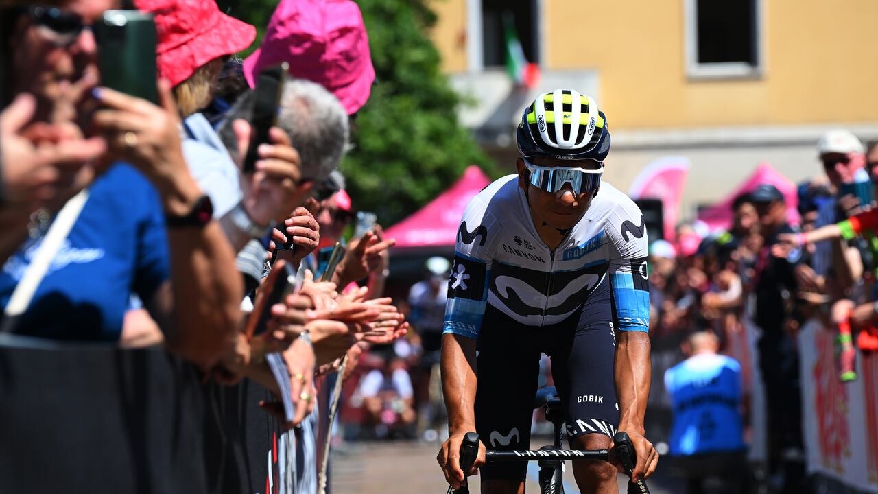 Nairo Quintana, ciclista colombiano del Movistar Team