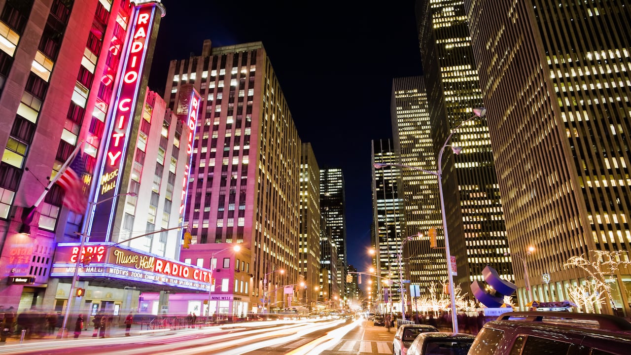 Radio City Music Hall, en la ciudad de Nueva York.