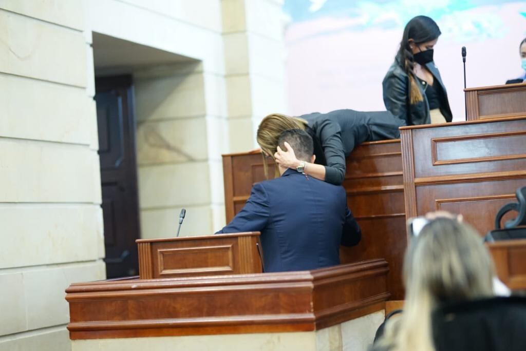 Jennifer Arias y Edwin Ballesteros