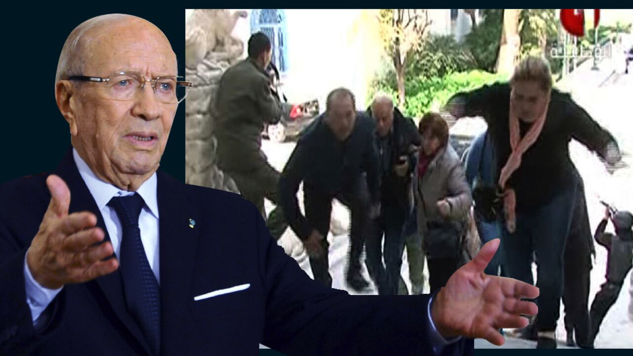 Ante los hechos, el presidente Essebsi declaró la guerra a EI, y Túnez se convirtió en un nuevo foco de terrorismo.