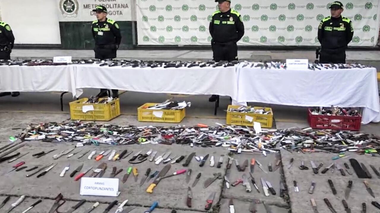Resultados del Plan Desarme en lo corrido del 2023.
