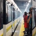 Abundante humo en estación del Metro de Medellín.