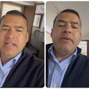 El presidente de la Cámara, Jaime Raúl Salamanca, durante su recorrido por el Legislativo.