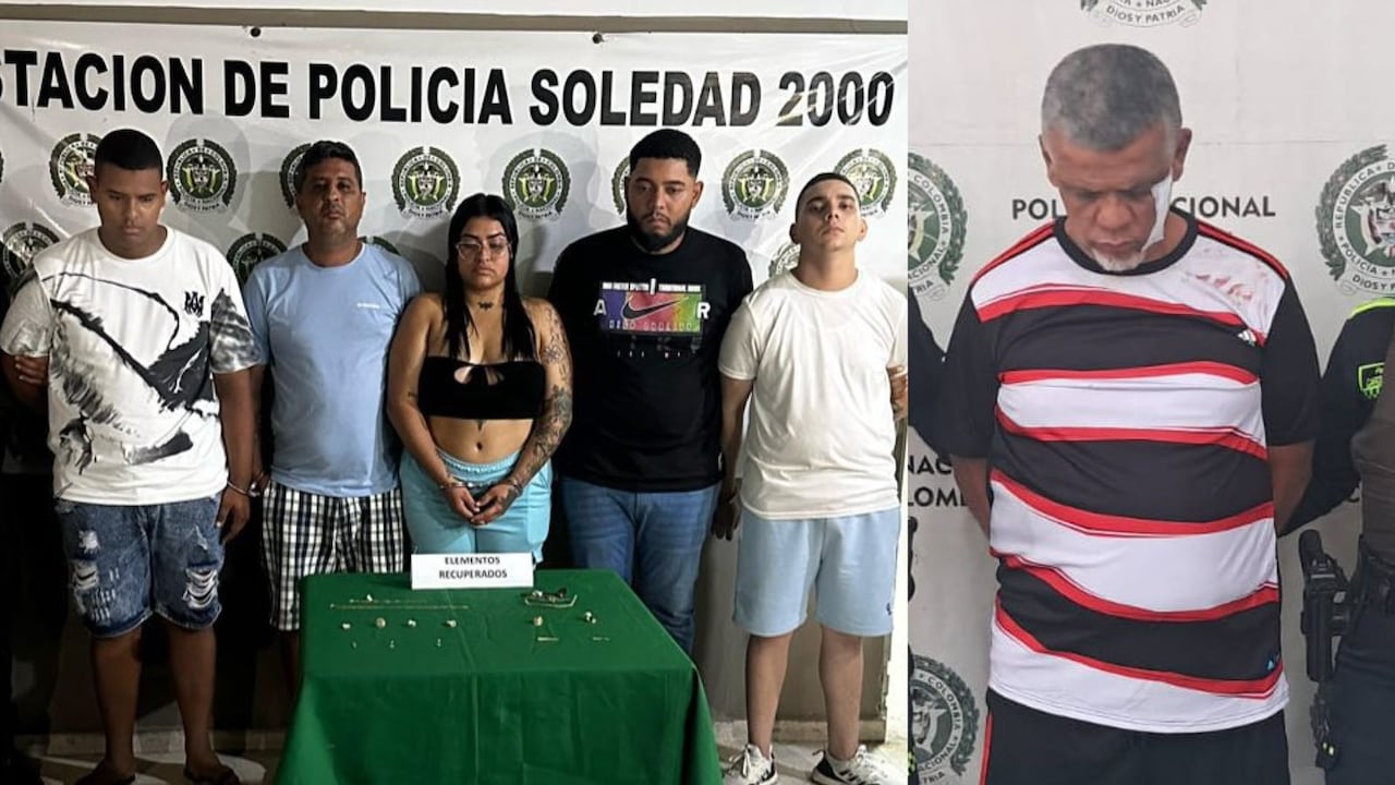 Integrantes de Los Costeños capturados tras robo de joyería.