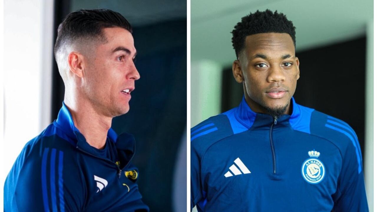 Jhon Durán tuvo particular encuentro con Cristiano Ronaldo: video mostró todo - Semana