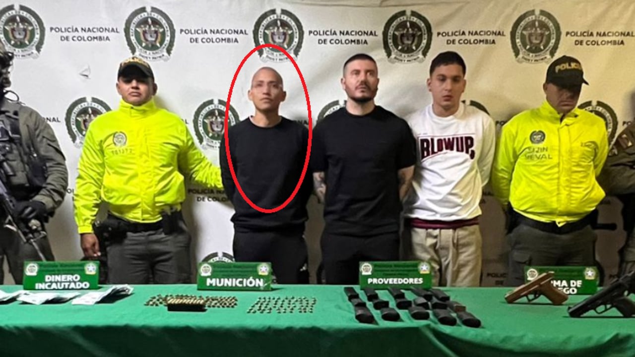 Alias Pichi y sus escoltas, capturados en Copacabana. Uno de los guardaespaldas habló con SEMANA antes de su detención.