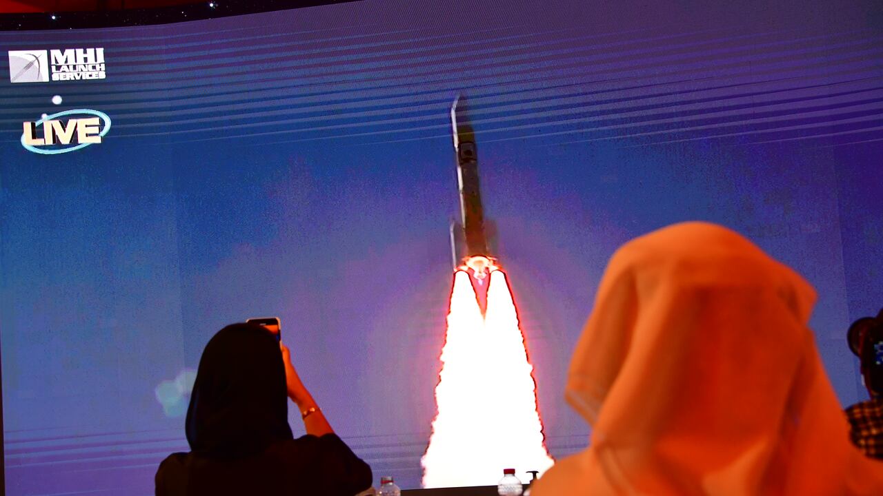 La sonda "Esperanza" de Emiratos, la primera de las tres misiones a Marte