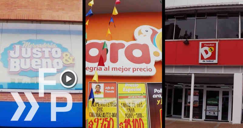 ¿Qué tan económico es hacer mercado en D1, Ara y Justo Y Bueno?