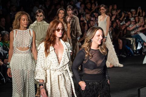 La diseñadora Francesca Sesana debutó en Colombiamoda 2025 con su colección 'La mia maniera'