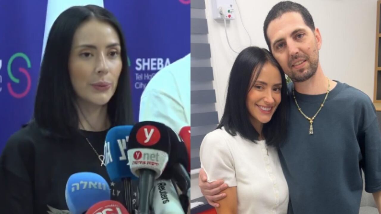 Rebecca González y su esposo Elkana Bohbot.