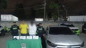 Policía capturó a 5 personas señaladas de robo de vehículos.