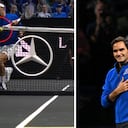 Roger Federer por primera vez jugó con Rafael Nadal en dobles.