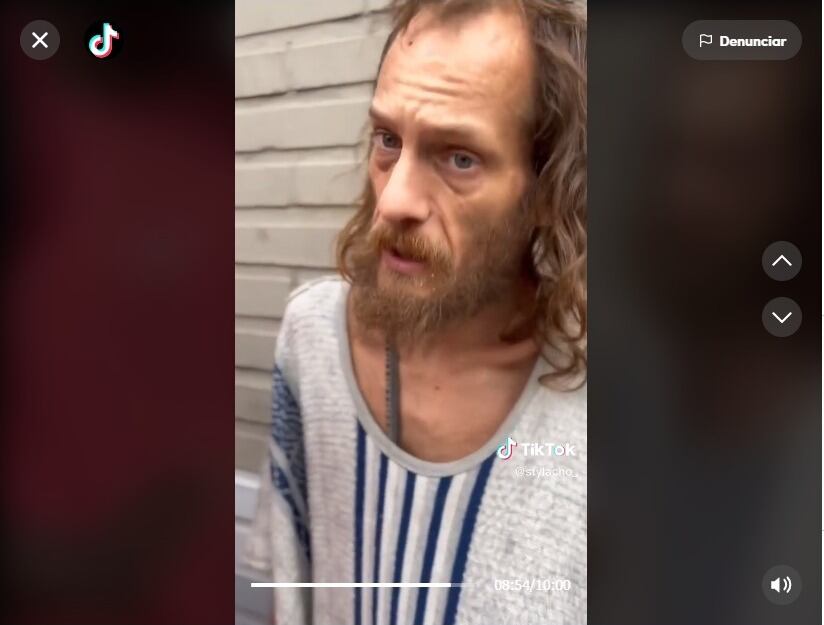 Jordan habitante de calle canadiense