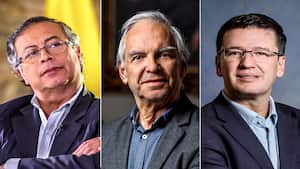 Gustavo Petro, Ricardo Bonilla, Germán Bahamón