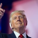 Donald Trump dio su discurso en la Convención Republicana.