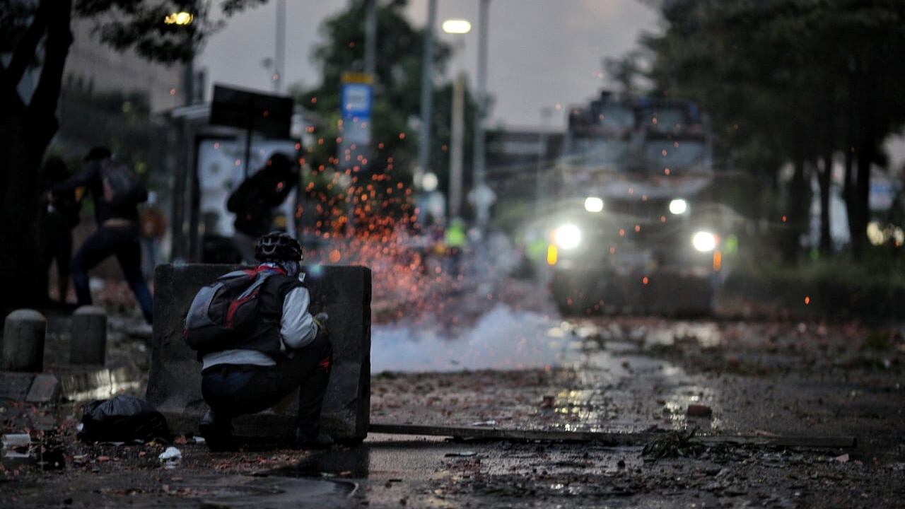 Paro Nacional del 9 de junio de 2021, la denominada toma de Bogotá en la calle 26 con carrera 100