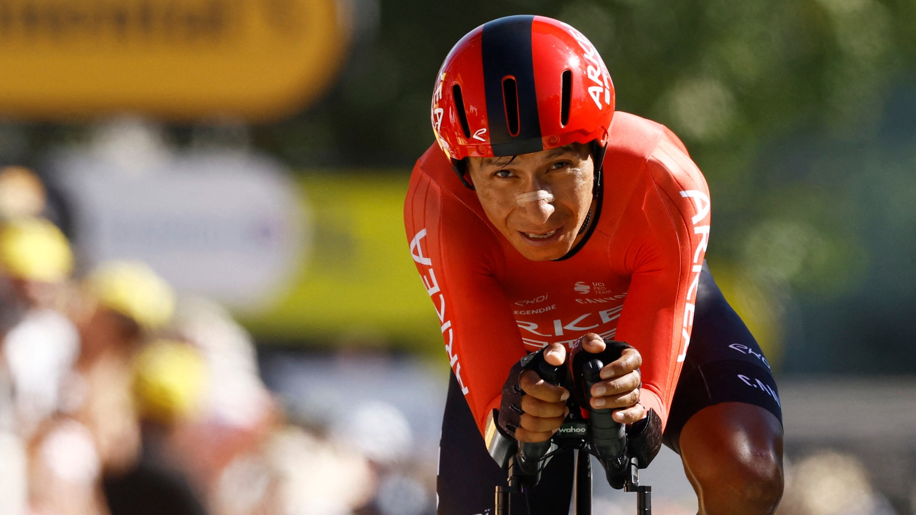 Nairo Quintana en el Tour de Francia
