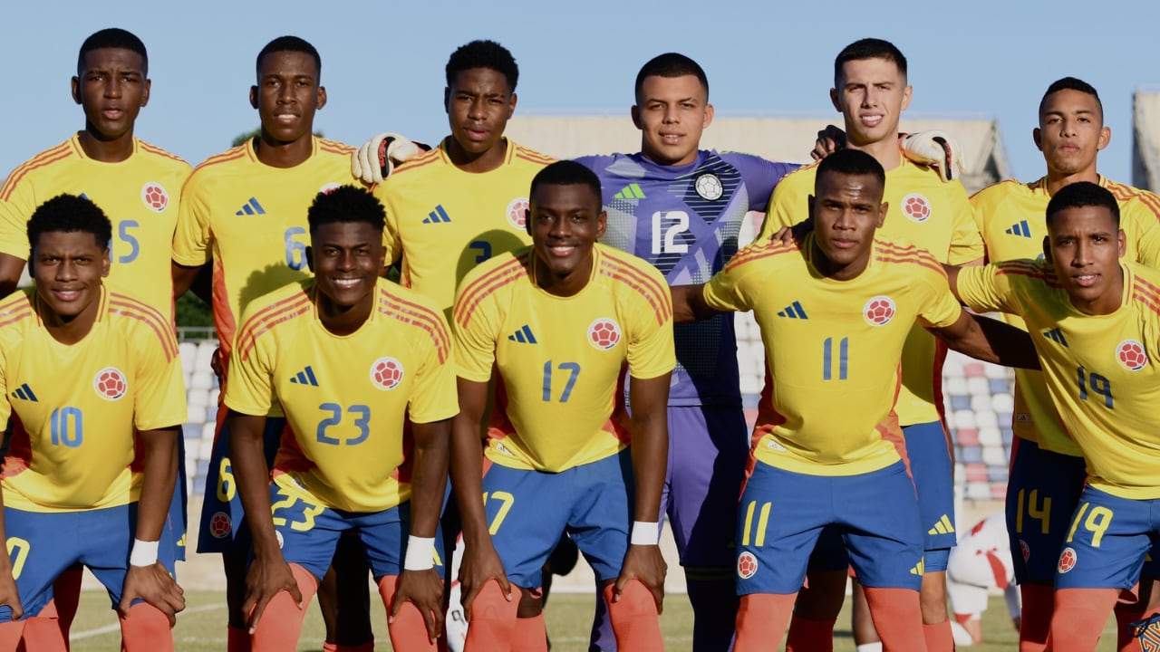 Selección Colombia Sub-20 afronta el Sudamericano 2025, en Venezuela